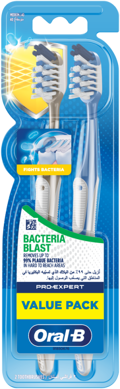 ORAL B T/B BACTER/BLAST40 MED2