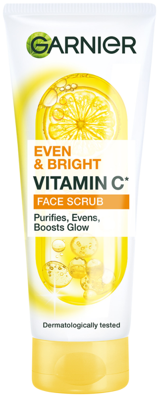 GARNIER EVEN & MATTE INST/RADIANCE SCRUB