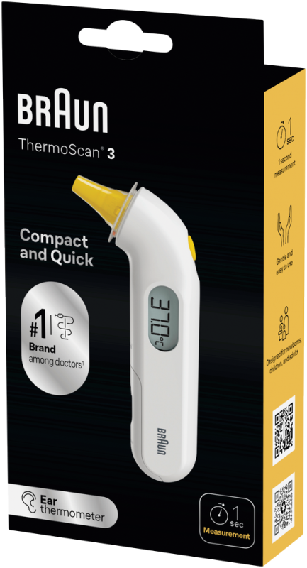 BRAUN THERMOSCAN 3 IRT3030