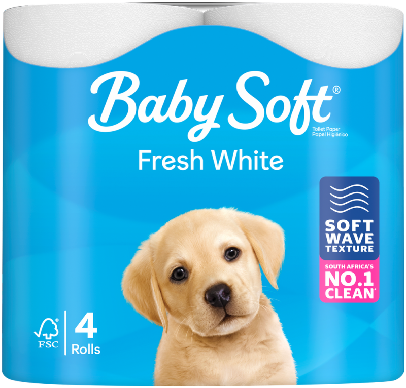 TOI ROLL 2PLY WHT 4S BABYSOFT