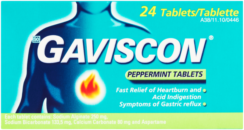 GAVISCON P/MINT TAB 24