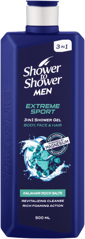 SHOWER/SHO MEN SHOWER GEL EXTREME SPORT