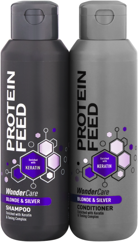 PROTEIN FEED BLONDE & SILVER 2X500ML
