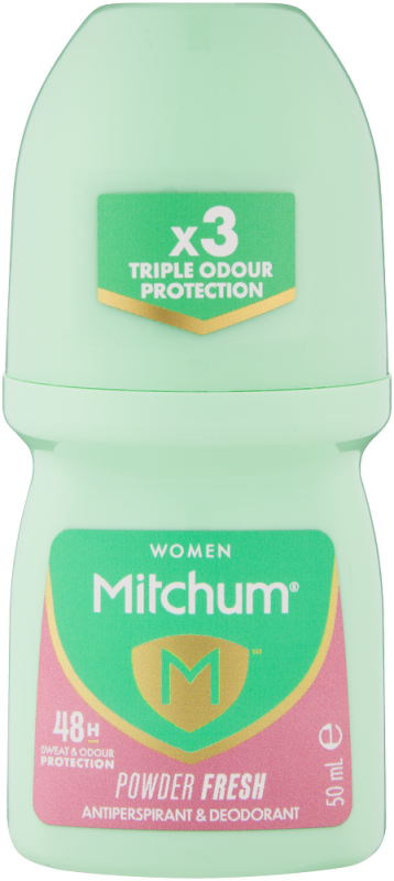 MITCHUM WMN R/ON PDR/FRSH 50ML