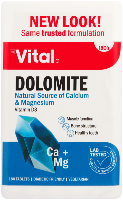 VITAL DOLOMITE TAB 180