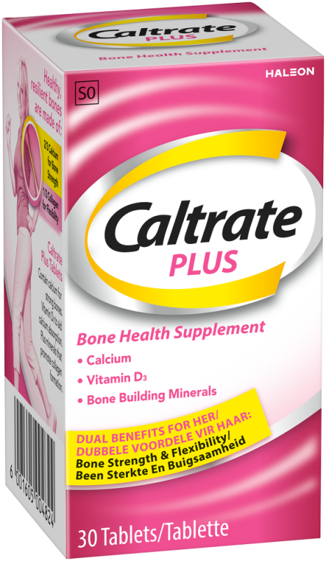CALTRATE PLUS 500IU+D TAB 30