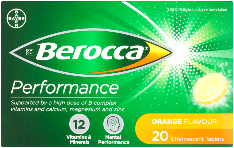 BEROCCA PERF ORANGE EFF 20