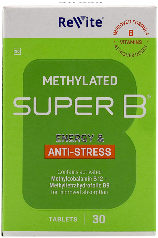 REVITE SUPER B METHYLATED TAB 30 REV010