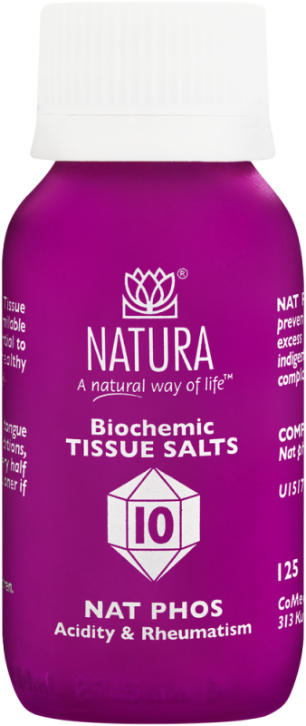 TISS SALT 10NAT PHOS 125 NATURA