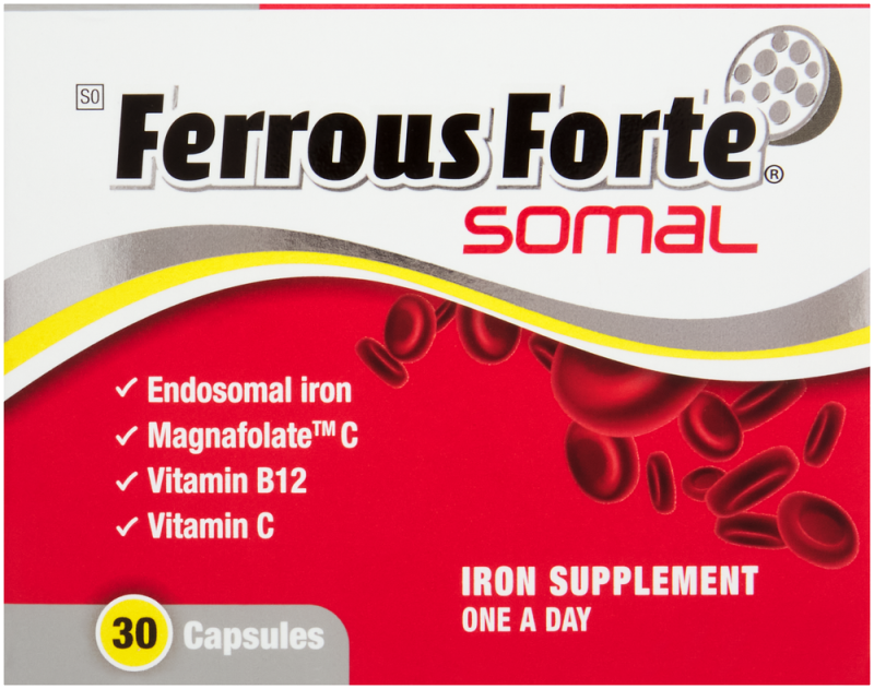 FERROUS FORTE SOMAL CAP 30