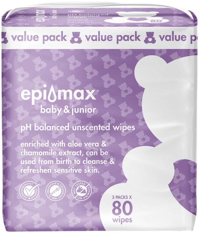 EPIMAX BABYJNR UNSC WIPE3X80
