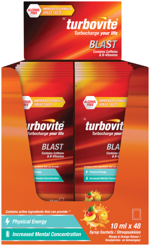TURBOVITE BLAST AF SYR 10MLX48