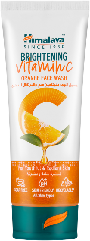 HIMALAYA BRIGHT VITC F/WASH ORANGE 100ML