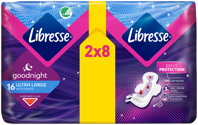 LIBRESSE ULTRA G/NIGHT WING 16