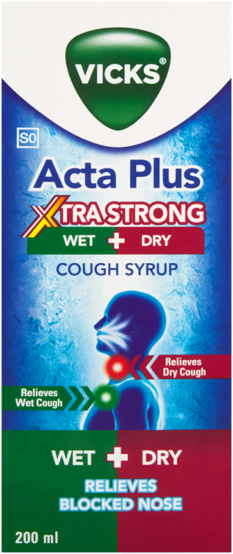 VICKS EXTRA STRONG SYRUP 200ML